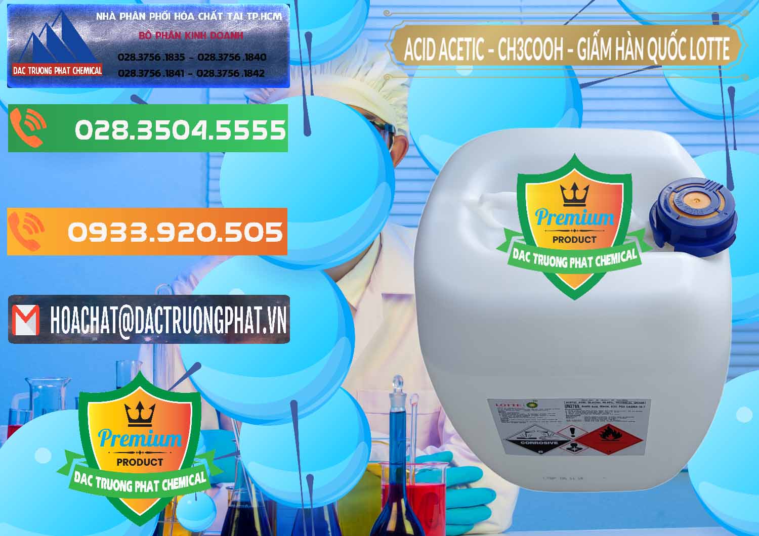 Đơn vị chuyên bán ( cung ứng ) Acetic Acid – Axit Acetic Hàn Quốc Lotte Korea - 0002 - Công ty phân phối ( cung cấp ) hóa chất tại TP.HCM - hoachatxulynuoc.com.vn