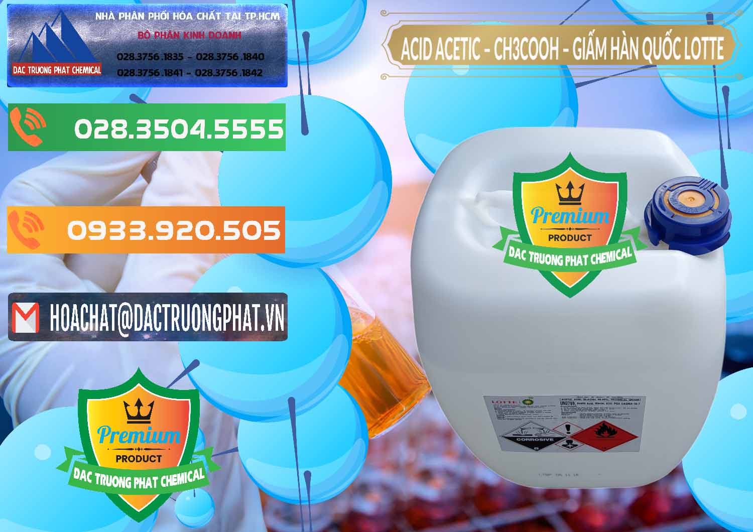 Công ty chuyên bán - phân phối Acetic Acid – Axit Acetic Hàn Quốc Lotte Korea - 0002 - Đơn vị phân phối & bán hóa chất tại TP.HCM - hoachatxulynuoc.com.vn