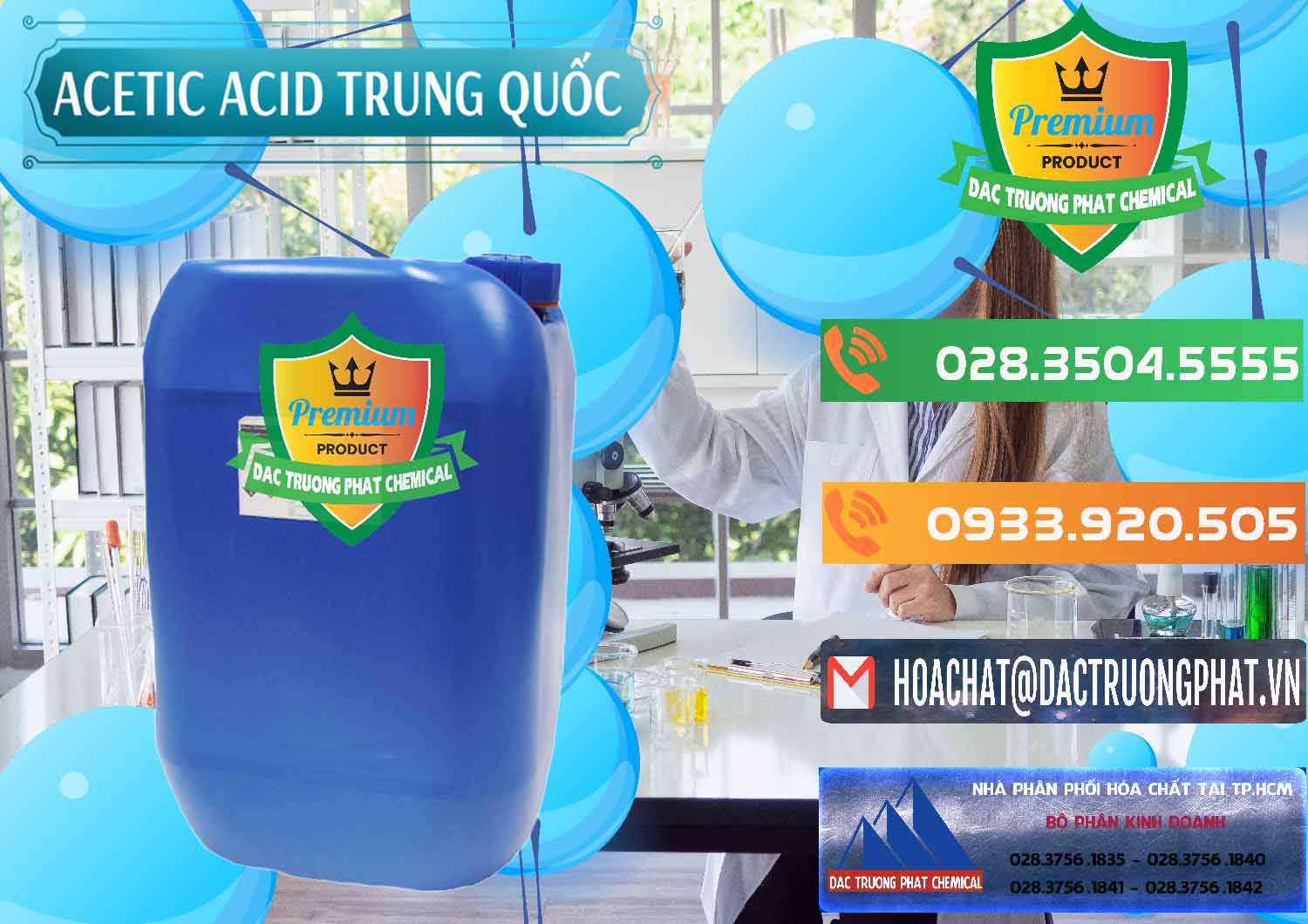 Đơn vị chuyên nhập khẩu và bán Acetic Acid – Axit Acetic Trung Quốc China - 0358 - Đơn vị chuyên bán ( cung cấp ) hóa chất tại TP.HCM - hoachatxulynuoc.com.vn