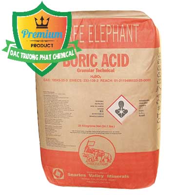 Công ty chuyên cung cấp ( bán ) Acid Boric – Axit Boric H3BO3 Mỹ USA Three Elephant® - 0005 - Phân phối và cung ứng hóa chất tại TP.HCM - hoachatxulynuoc.com.vn