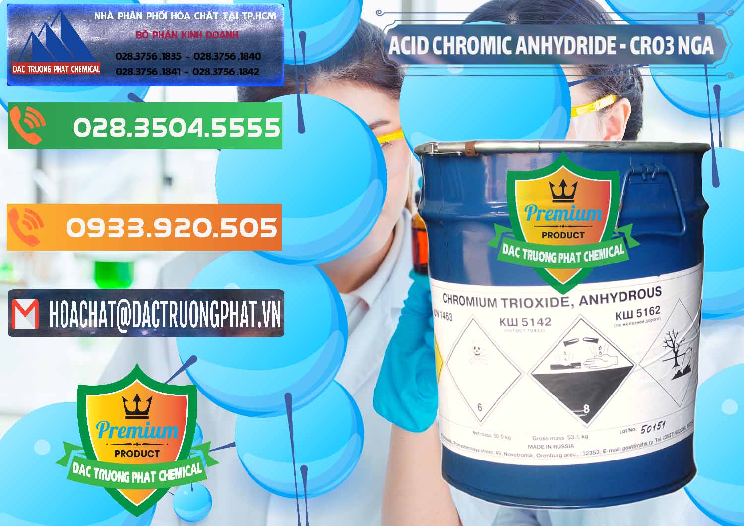 Nơi cung ứng _ bán Acid Chromic Anhydride - Cromic CRO3 Nga Russia - 0006 - Nơi chuyên phân phối & kinh doanh hóa chất tại TP.HCM - hoachatxulynuoc.com.vn