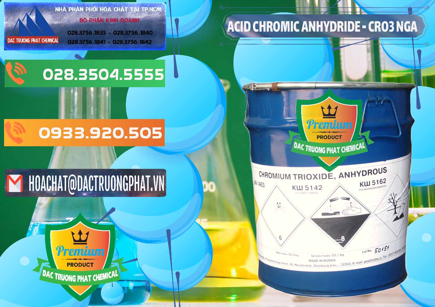 Công ty chuyên bán ( phân phối ) Acid Chromic Anhydride - Cromic CRO3 Nga Russia - 0006 - Cty phân phối - kinh doanh hóa chất tại TP.HCM - hoachatxulynuoc.com.vn