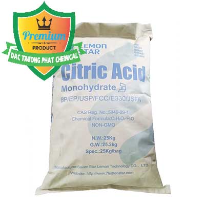 Acid Citric – Axit Citric BP/EP/USP/FCC/E330 Lemon Star Trung Quốc China