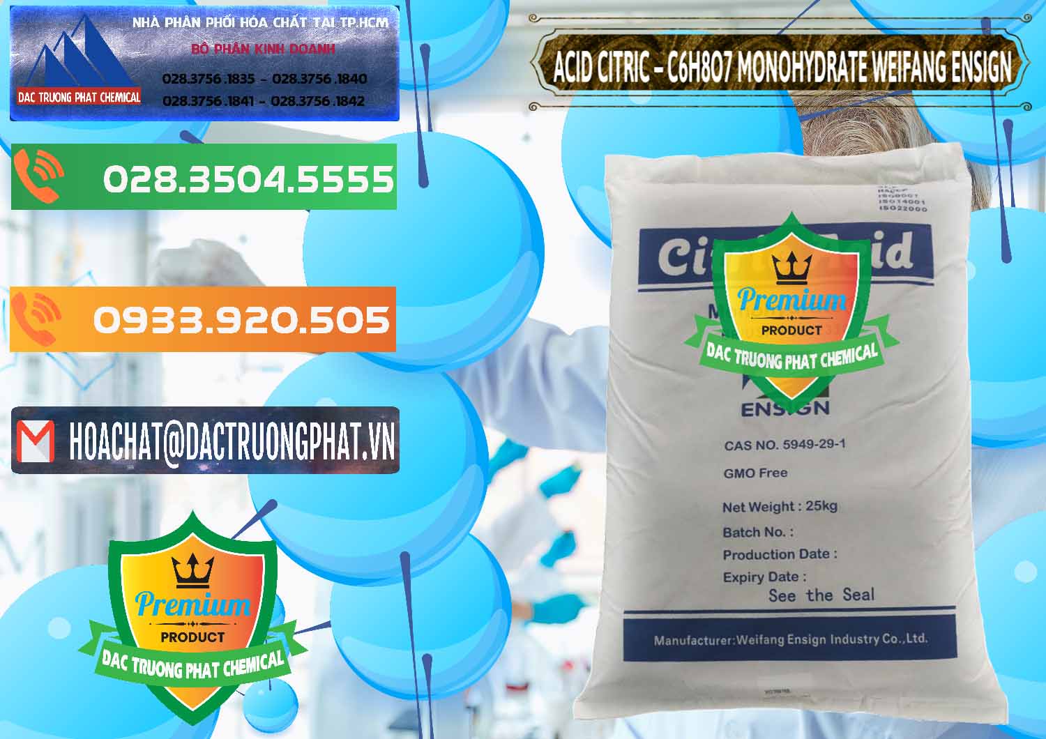 Đơn vị bán và phân phối Acid Citric - Axit Citric Monohydrate Weifang Trung Quốc China - 0009 - Công ty nhập khẩu và phân phối hóa chất tại TP.HCM - hoachatxulynuoc.com.vn