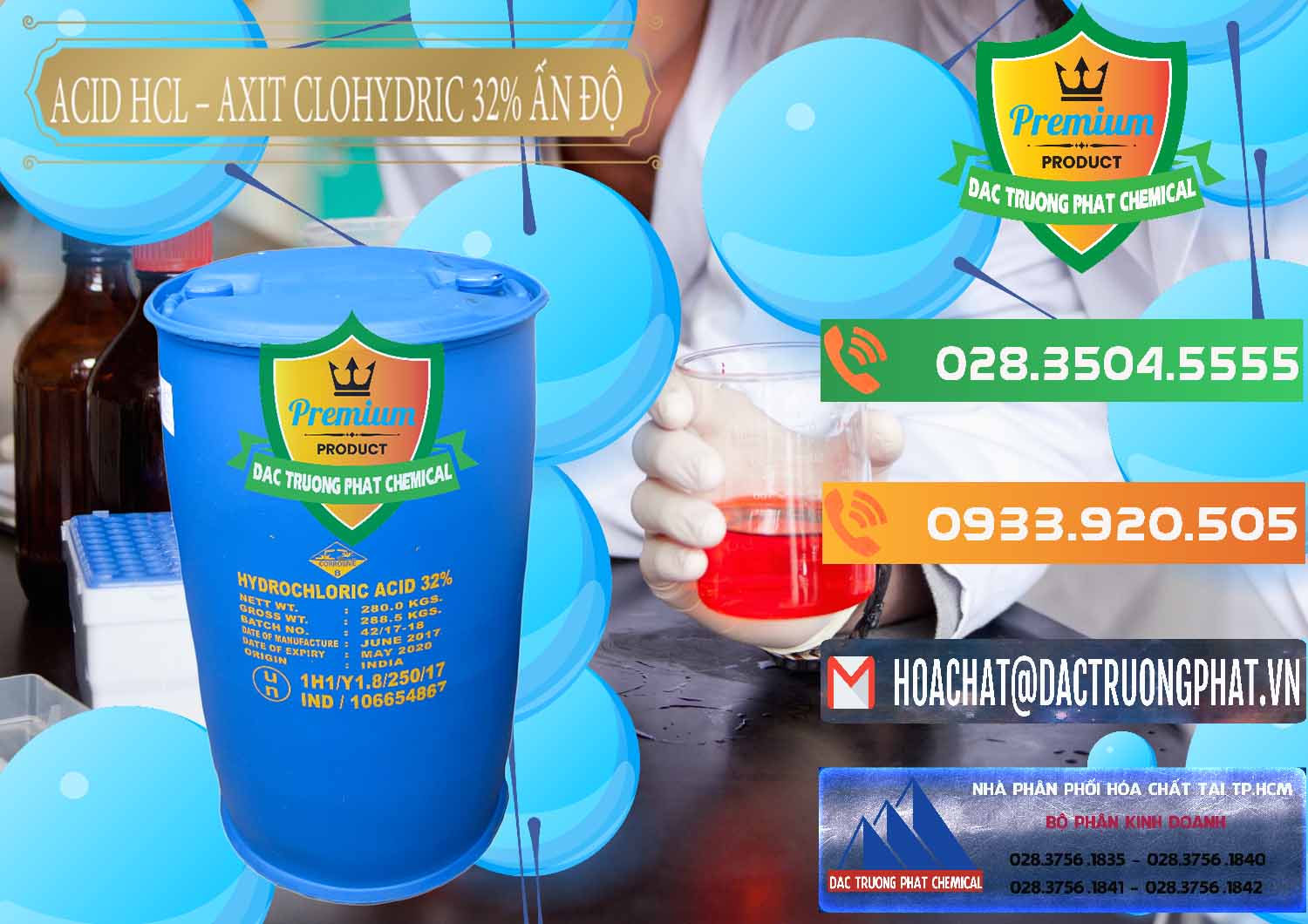 Nơi cung ứng và bán Acid HCL - Axit Cohidric 32% - 35% Ấn Độ India - 0010 - Nhà phân phối _ kinh doanh hóa chất tại TP.HCM - hoachatxulynuoc.com.vn