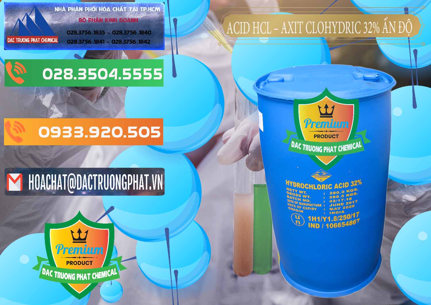 Nơi chuyên bán - cung cấp Acid HCL - Axit Cohidric 32% - 35% Ấn Độ India - 0010 - Phân phối ( nhập khẩu ) hóa chất tại TP.HCM - hoachatxulynuoc.com.vn