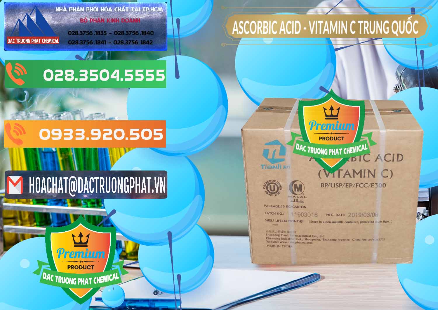 Đơn vị chuyên kinh doanh ( bán ) Axit Ascorbic - Vitamin C Trung Quốc China - 0309 - Đơn vị chuyên kinh doanh _ cung cấp hóa chất tại TP.HCM - hoachatxulynuoc.com.vn
