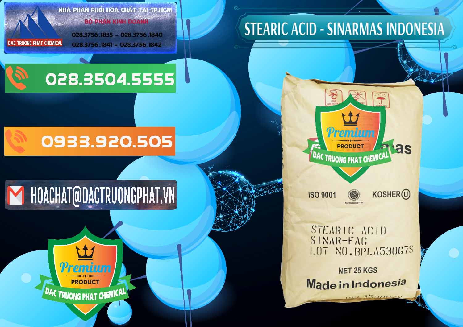 Công ty cung cấp và bán Axit Stearic - Stearic Acid Sinarmas Indonesia - 0389 - Cung cấp _ kinh doanh hóa chất tại TP.HCM - hoachatxulynuoc.com.vn