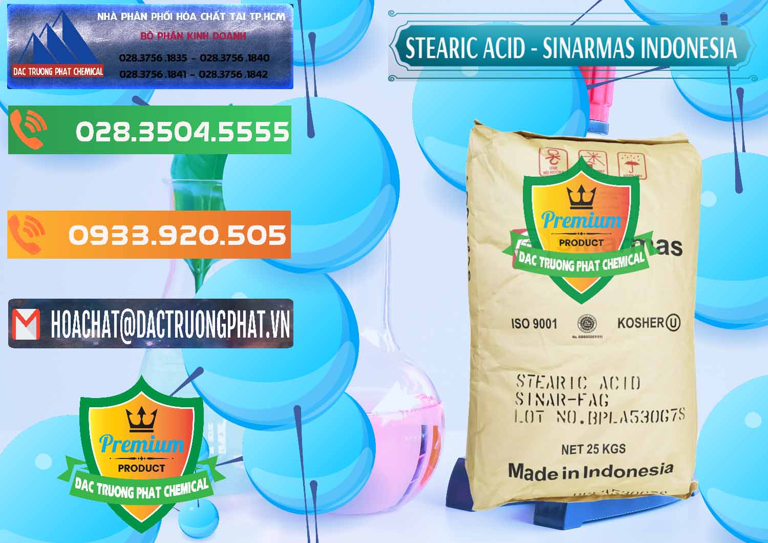 Công ty chuyên kinh doanh _ bán Axit Stearic - Stearic Acid Sinarmas Indonesia - 0389 - Nơi chuyên cung cấp và bán hóa chất tại TP.HCM - hoachatxulynuoc.com.vn