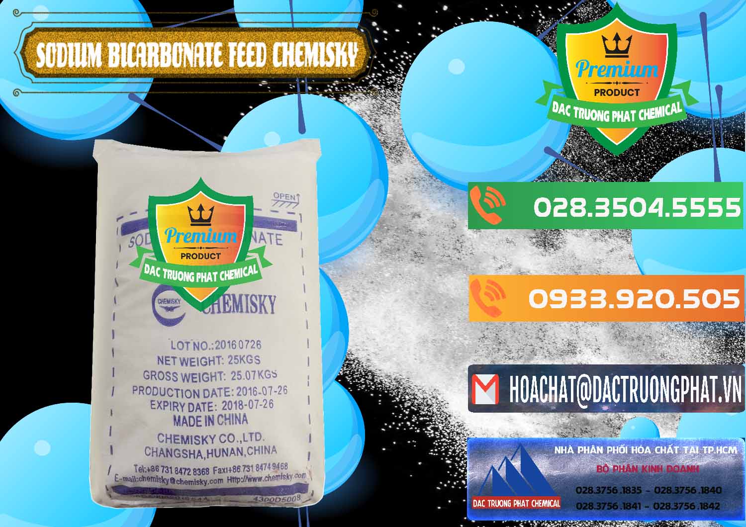 Đơn vị bán _ cung cấp Sodium Bicarbonate – Bicar NaHCO3 Feed Grade Chemisky Trung Quốc China - 0264 - Công ty chuyên cung cấp và kinh doanh hóa chất tại TP.HCM - hoachatxulynuoc.com.vn