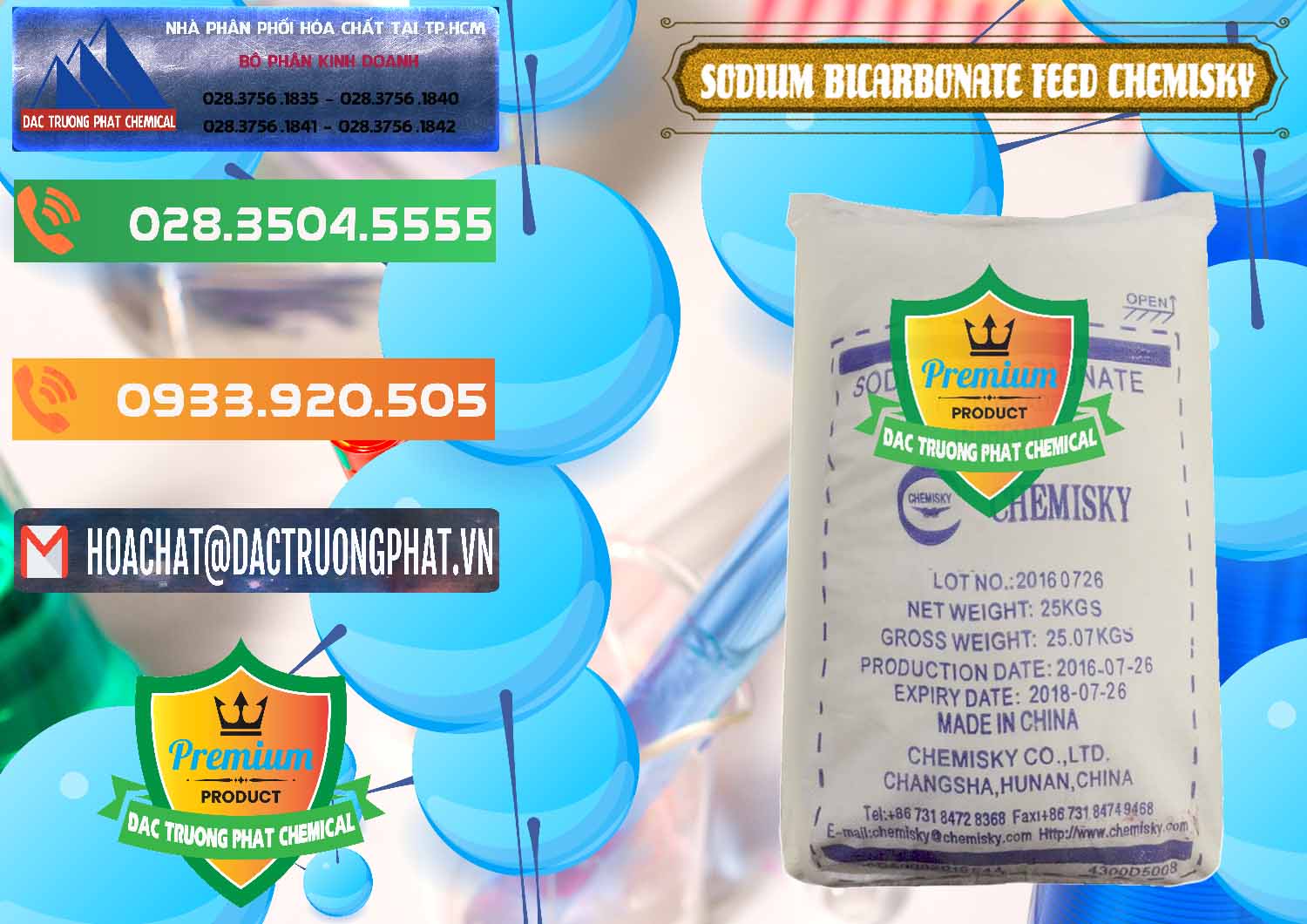 Chuyên bán _ cung ứng Sodium Bicarbonate – Bicar NaHCO3 Feed Grade Chemisky Trung Quốc China - 0264 - Công ty cung ứng ( phân phối ) hóa chất tại TP.HCM - hoachatxulynuoc.com.vn