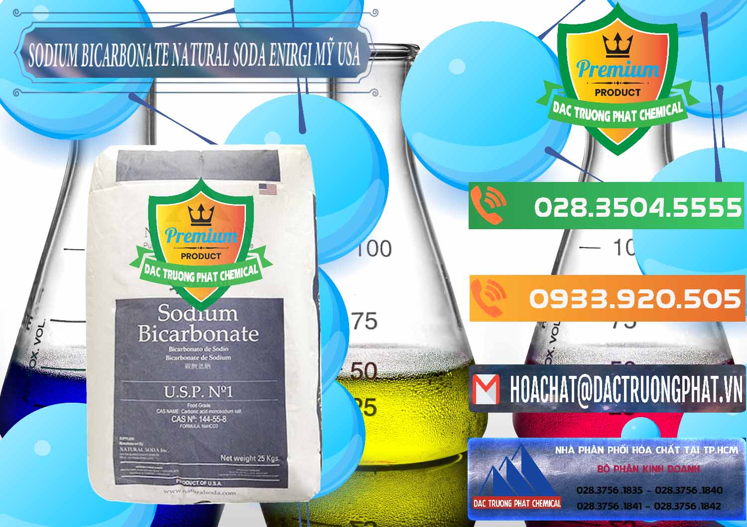 Nơi kinh doanh & bán Sodium Bicarbonate – Bicar NaHCO3 Food Grade Natural Soda Enirgi Mỹ USA - 0257 - Cung cấp _ phân phối hóa chất tại TP.HCM - hoachatxulynuoc.com.vn