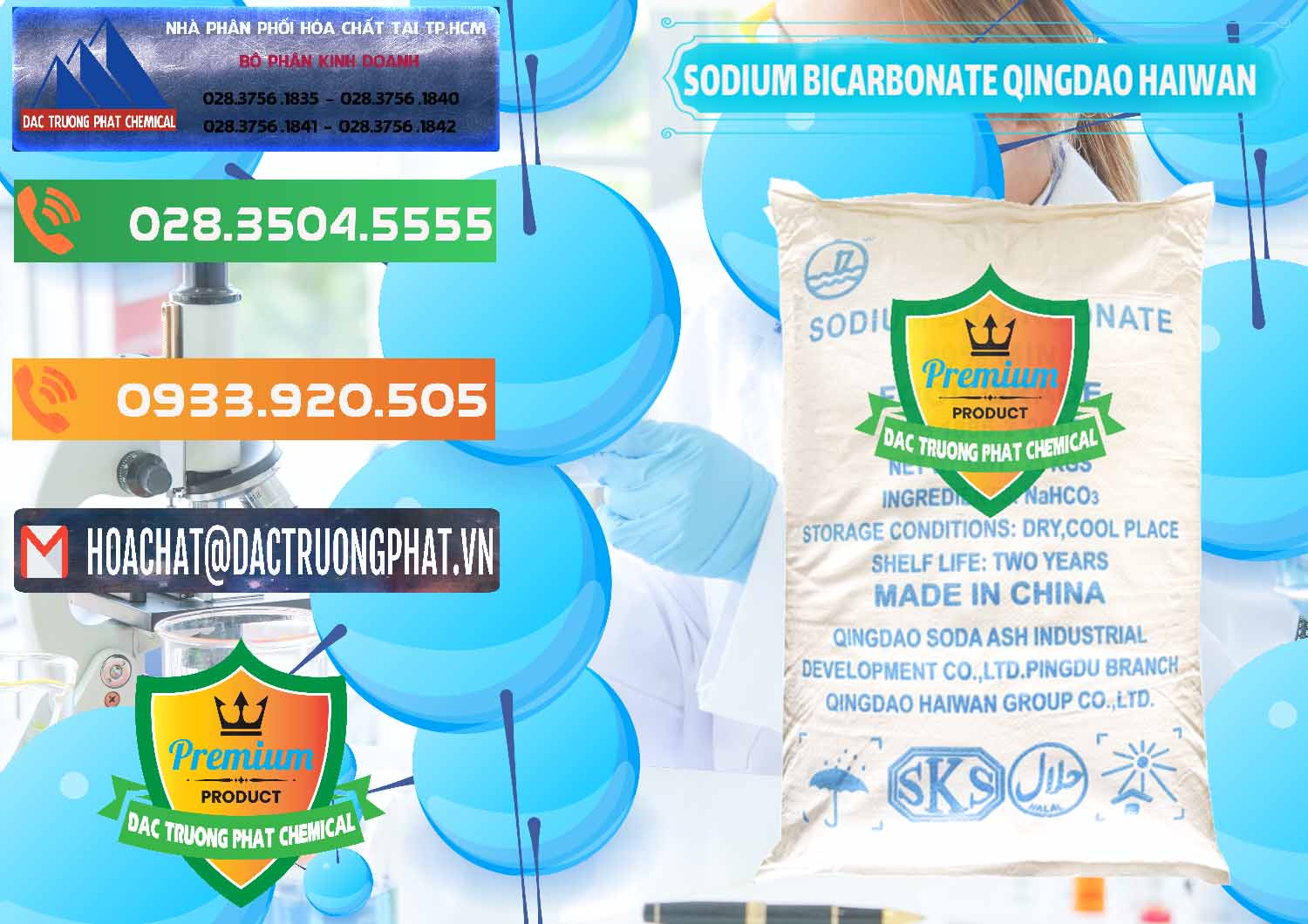 Đơn vị chuyên cung cấp ( bán ) Sodium Bicarbonate – Bicar NaHCO3 Food Grade Qingdao Haiwan Trung Quốc China - 0258 - Nơi phân phối ( cung ứng ) hóa chất tại TP.HCM - hoachatxulynuoc.com.vn