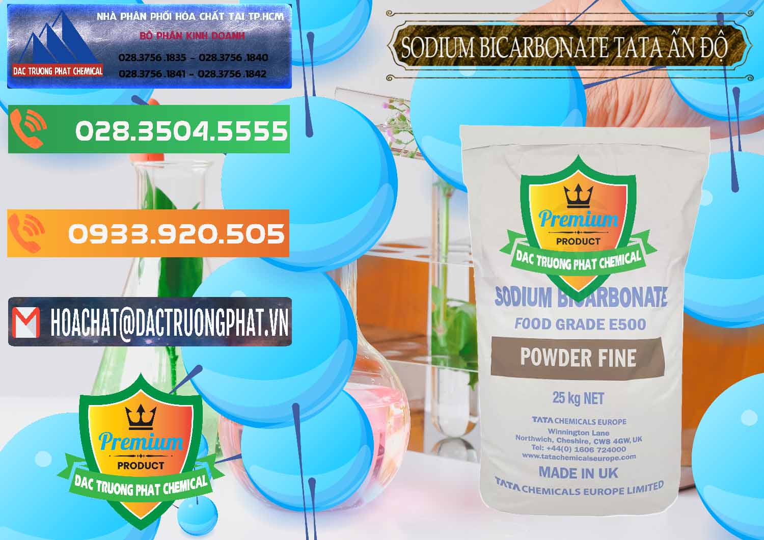 Chuyên bán _ cung cấp Sodium Bicarbonate – Bicar NaHCO3 E500 Thực Phẩm Food Grade Tata Ấn Độ India - 0261 - Nơi chuyên cung cấp - kinh doanh hóa chất tại TP.HCM - hoachatxulynuoc.com.vn