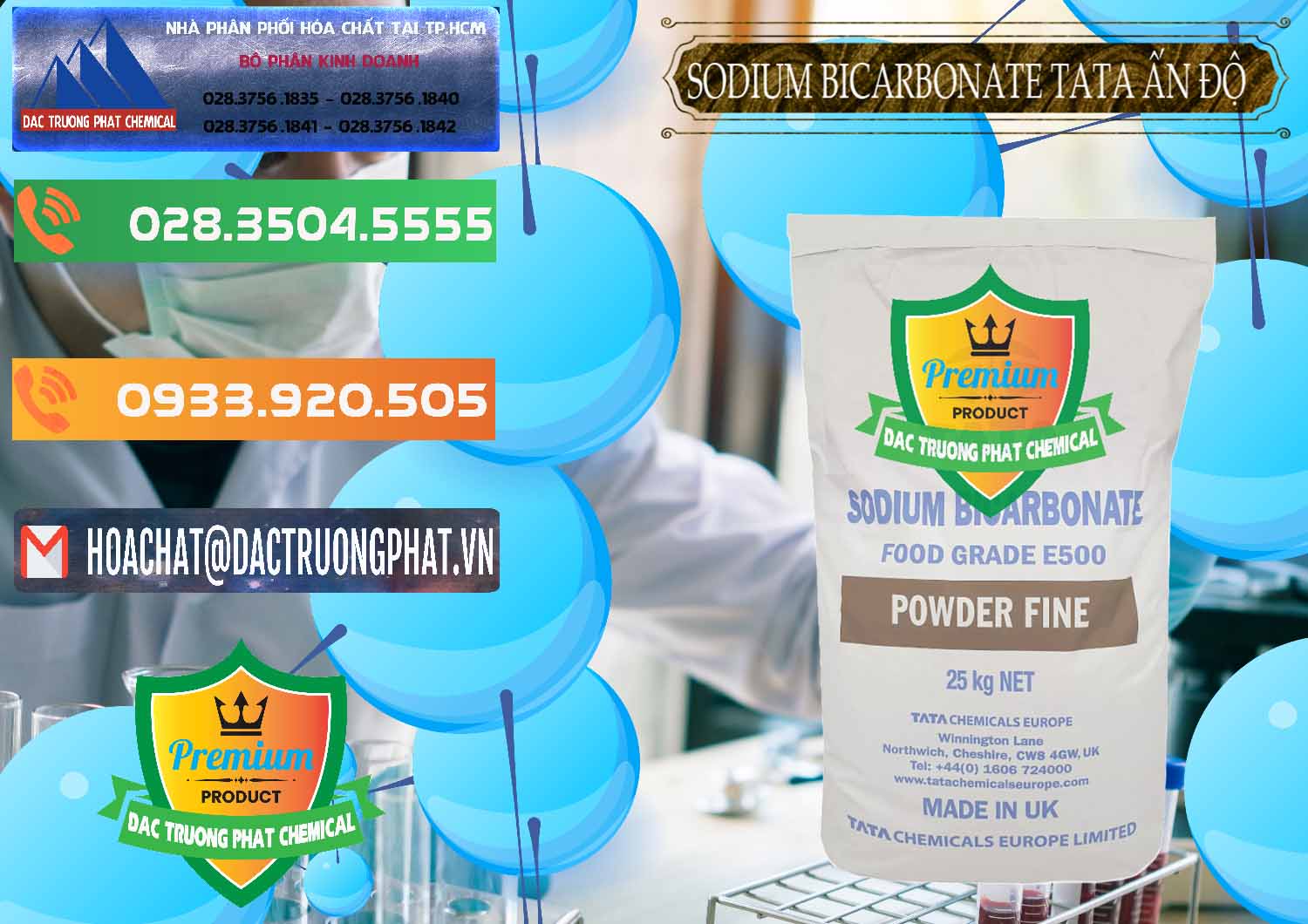 Đơn vị nhập khẩu - bán Sodium Bicarbonate – Bicar NaHCO3 E500 Thực Phẩm Food Grade Tata Ấn Độ India - 0261 - Công ty cung cấp & bán hóa chất tại TP.HCM - hoachatxulynuoc.com.vn