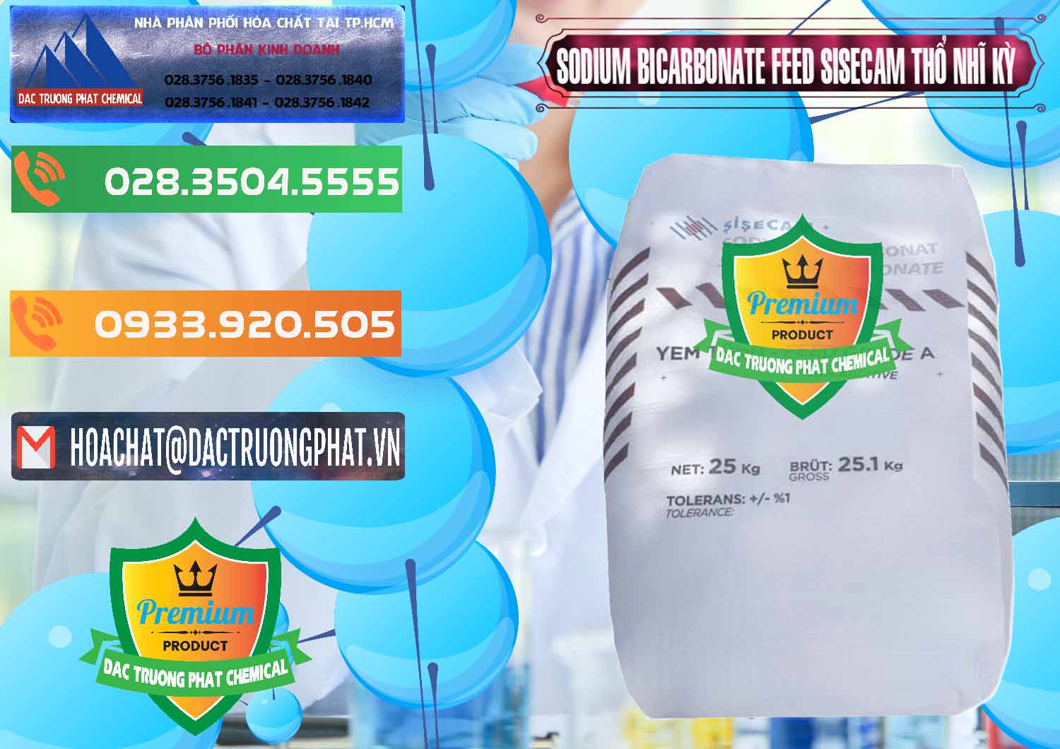 Nhà cung cấp - bán Sodium Bicarbonate – Bicar NaHCO3 Feed Grade Thổ Nhĩ Kỳ Turkey - 0265 - Cty kinh doanh _ phân phối hóa chất tại TP.HCM - hoachatxulynuoc.com.vn