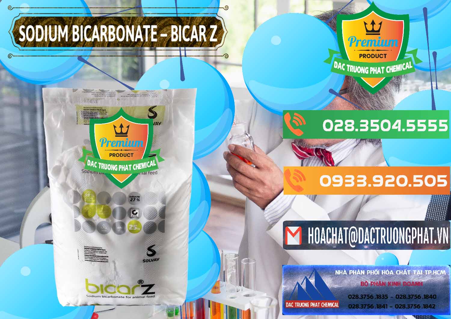 Nhà nhập khẩu & bán Sodium Bicarbonate – NaHCO3 Bicar Z Ý Italy Solvay - 0139 - Cty phân phối ( cung ứng ) hóa chất tại TP.HCM - hoachatxulynuoc.com.vn