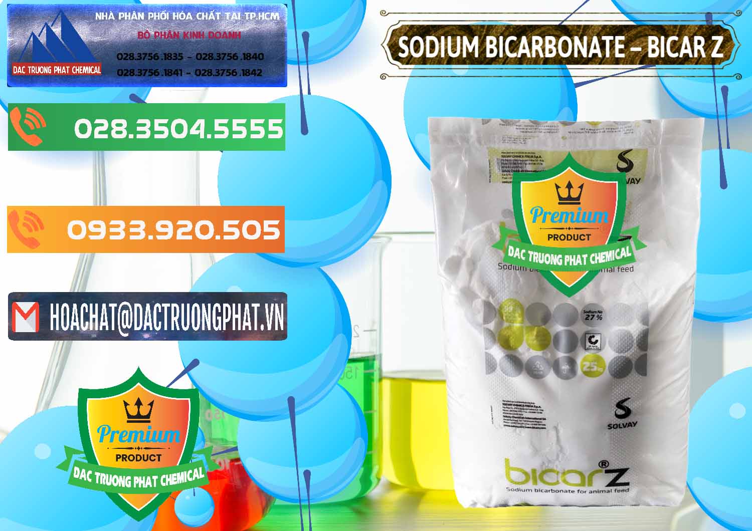 Nơi bán và cung ứng Sodium Bicarbonate – NaHCO3 Bicar Z Ý Italy Solvay - 0139 - Nhà nhập khẩu - phân phối hóa chất tại TP.HCM - hoachatxulynuoc.com.vn