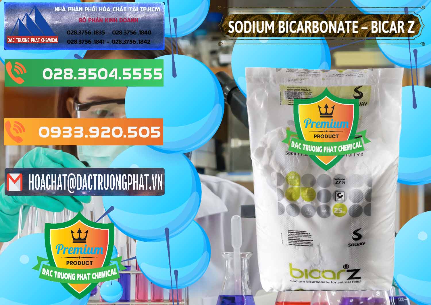 Nơi chuyên cung cấp ( bán ) Sodium Bicarbonate – NaHCO3 Bicar Z Ý Italy Solvay - 0139 - Nhà phân phối & bán hóa chất tại TP.HCM - hoachatxulynuoc.com.vn