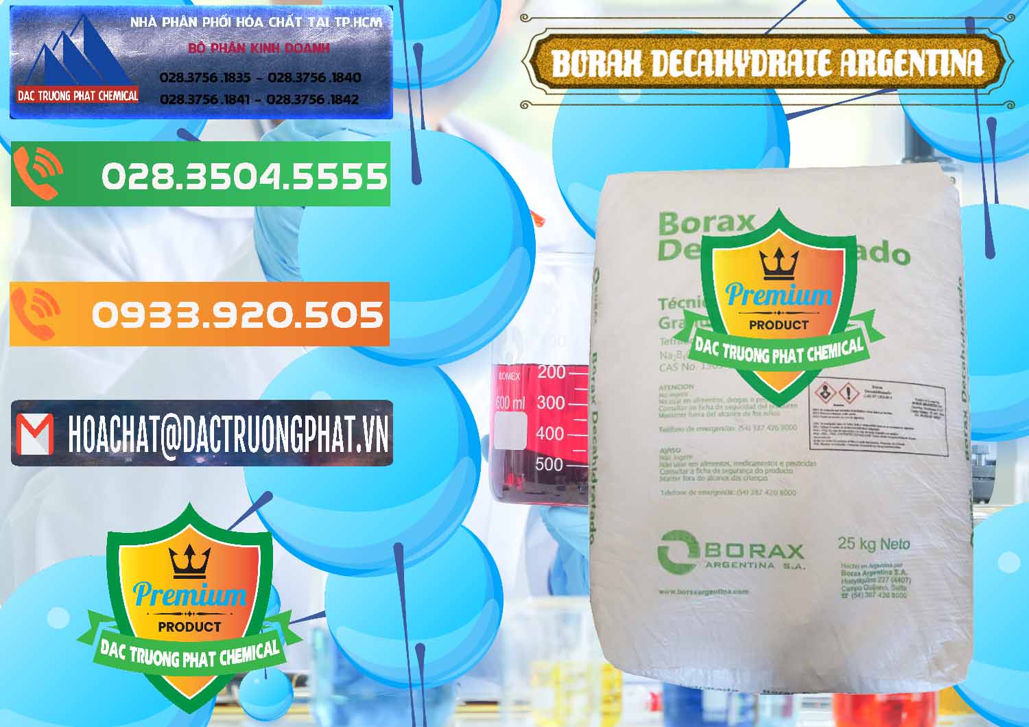 Chuyên cung ứng & bán Borax Decahydrate Argentina - 0446 - Công ty cung cấp & bán hóa chất tại TP.HCM - hoachatxulynuoc.com.vn