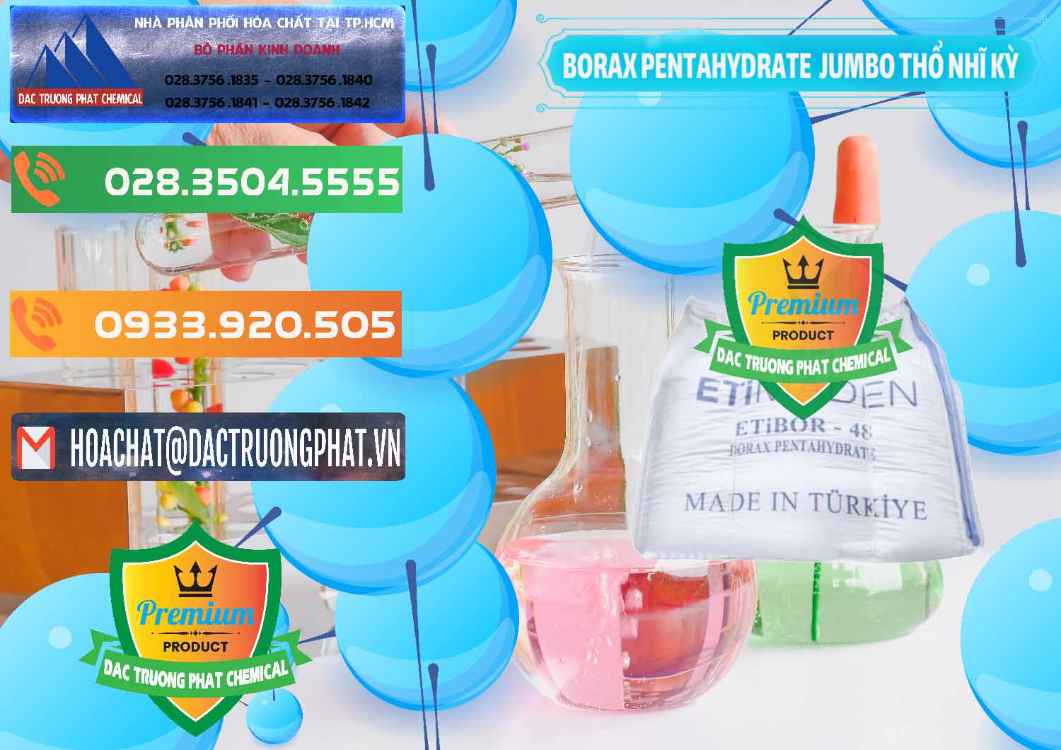 Nhà cung cấp - bán Borax Pentahydrate Bao Jumbo ( Bành ) Thổ Nhĩ Kỳ Turkey - 0424 - Nơi phân phối & cung cấp hóa chất tại TP.HCM - hoachatxulynuoc.com.vn