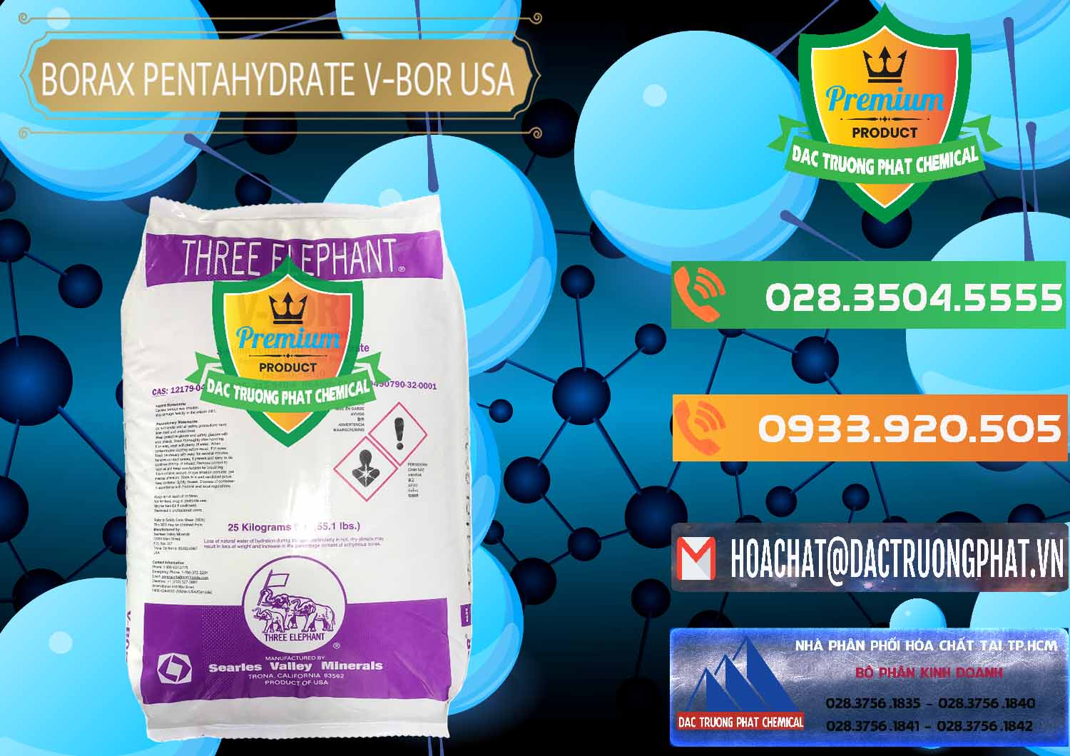 Cty phân phối & bán Borax Pentahydrate NA2B4O7.5H2O Mỹ V-Bor Usa - 0035 - Công ty chuyên bán và phân phối hóa chất tại TP.HCM - hoachatxulynuoc.com.vn