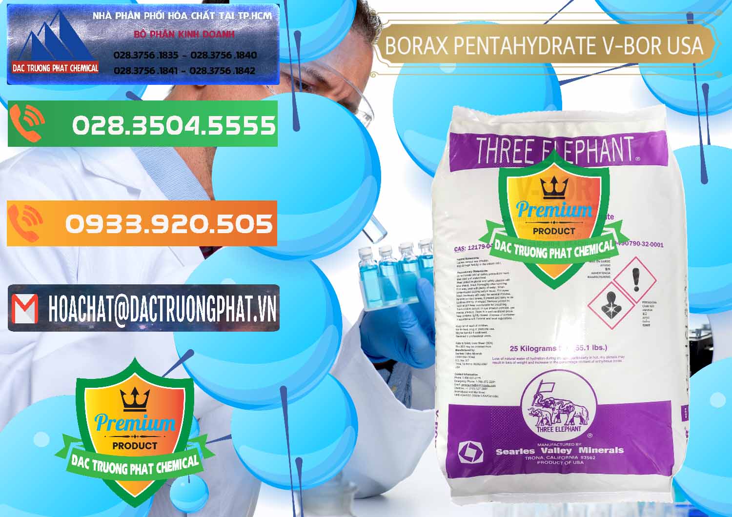 Đơn vị phân phối - bán Borax Pentahydrate NA2B4O7.5H2O Mỹ V-Bor Usa - 0035 - Phân phối ( kinh doanh ) hóa chất tại TP.HCM - hoachatxulynuoc.com.vn
