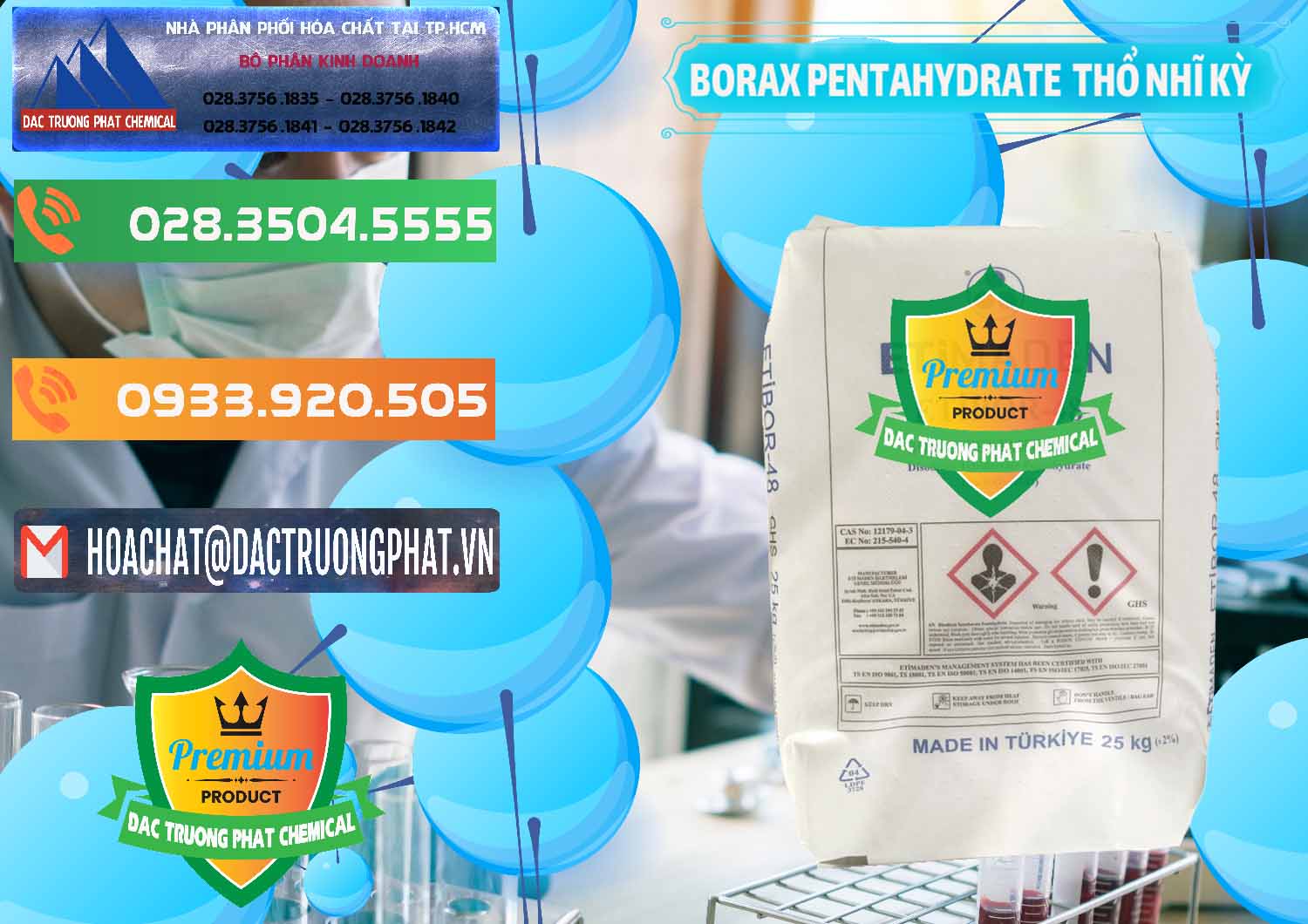 Nơi chuyên cung cấp & bán Borax Pentahydrate Thổ Nhĩ Kỳ Turkey - 0431 - Nơi chuyên nhập khẩu & cung cấp hóa chất tại TP.HCM - hoachatxulynuoc.com.vn