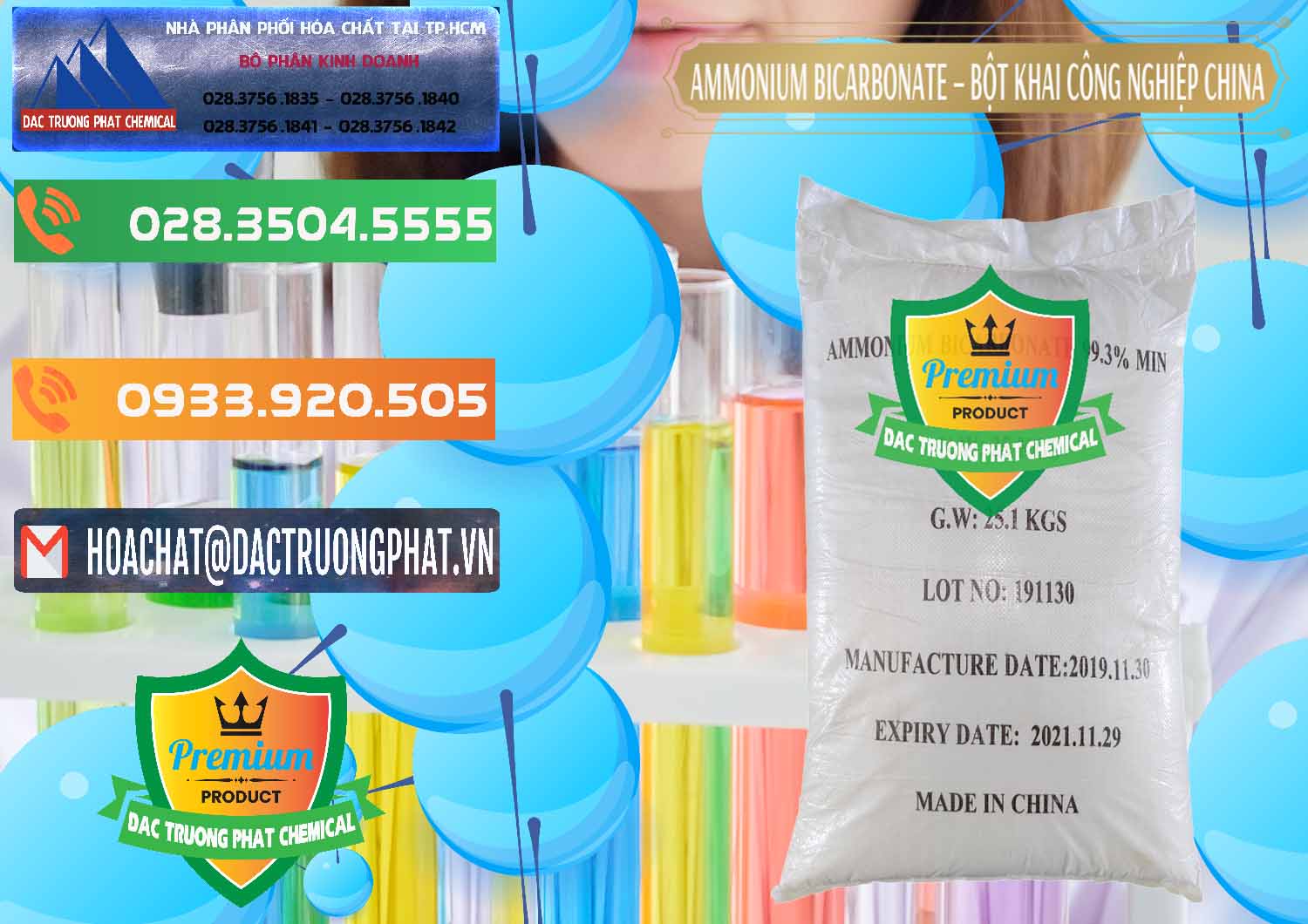 Chuyên phân phối và bán Ammonium Bicarbonate – Bột Khai Công Nghiệp Trung Quốc China - 0020 - Chuyên phân phối _ cung cấp hóa chất tại TP.HCM - hoachatxulynuoc.com.vn