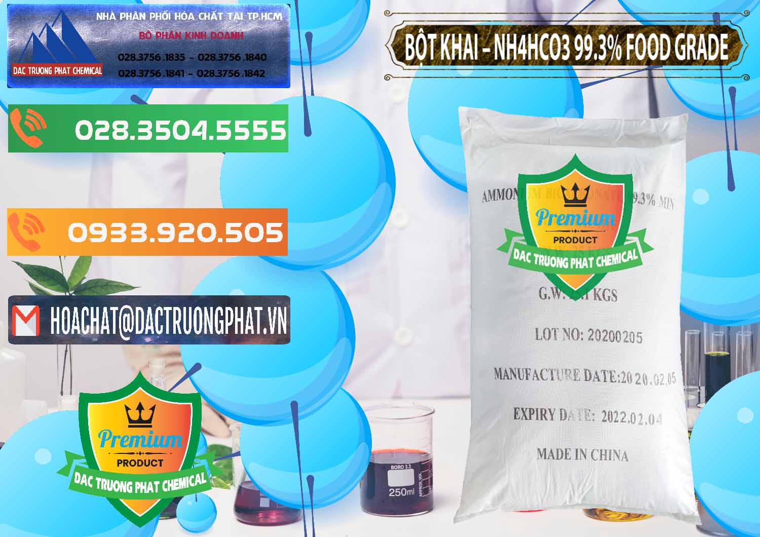 Công ty chuyên phân phối & bán Ammonium Bicarbonate – Bột Khai NH4HCO3 Food Grade Trung Quốc China - 0019 - Chuyên kinh doanh ( phân phối ) hóa chất tại TP.HCM - hoachatxulynuoc.com.vn