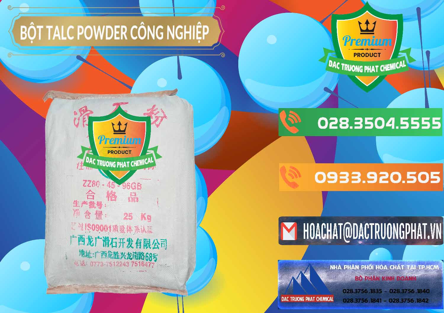 Cty phân phối và bán Bột Talc Powder Công Nghiệp Trung Quốc China - 0037 - Công ty phân phối ( cung cấp ) hóa chất tại TP.HCM - hoachatxulynuoc.com.vn