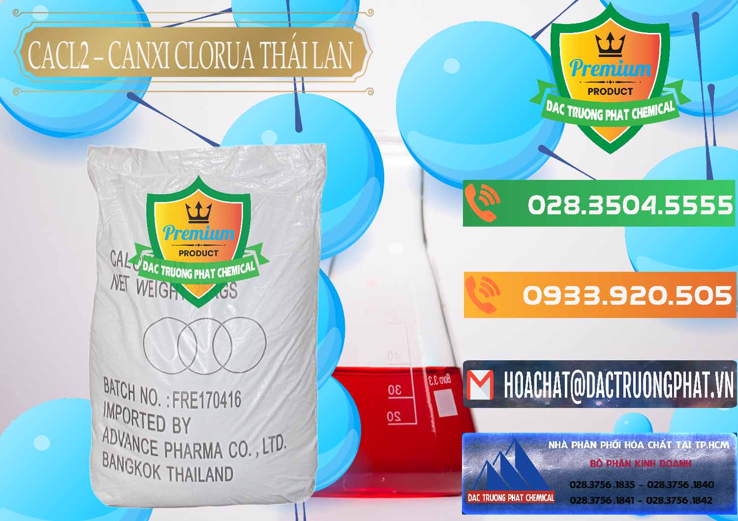 Nơi kinh doanh _ bán CaCl2 – Canxi Clorua 96% Thái Lan - 0042 - Công ty chuyên kinh doanh và phân phối hóa chất tại TP.HCM - hoachatxulynuoc.com.vn