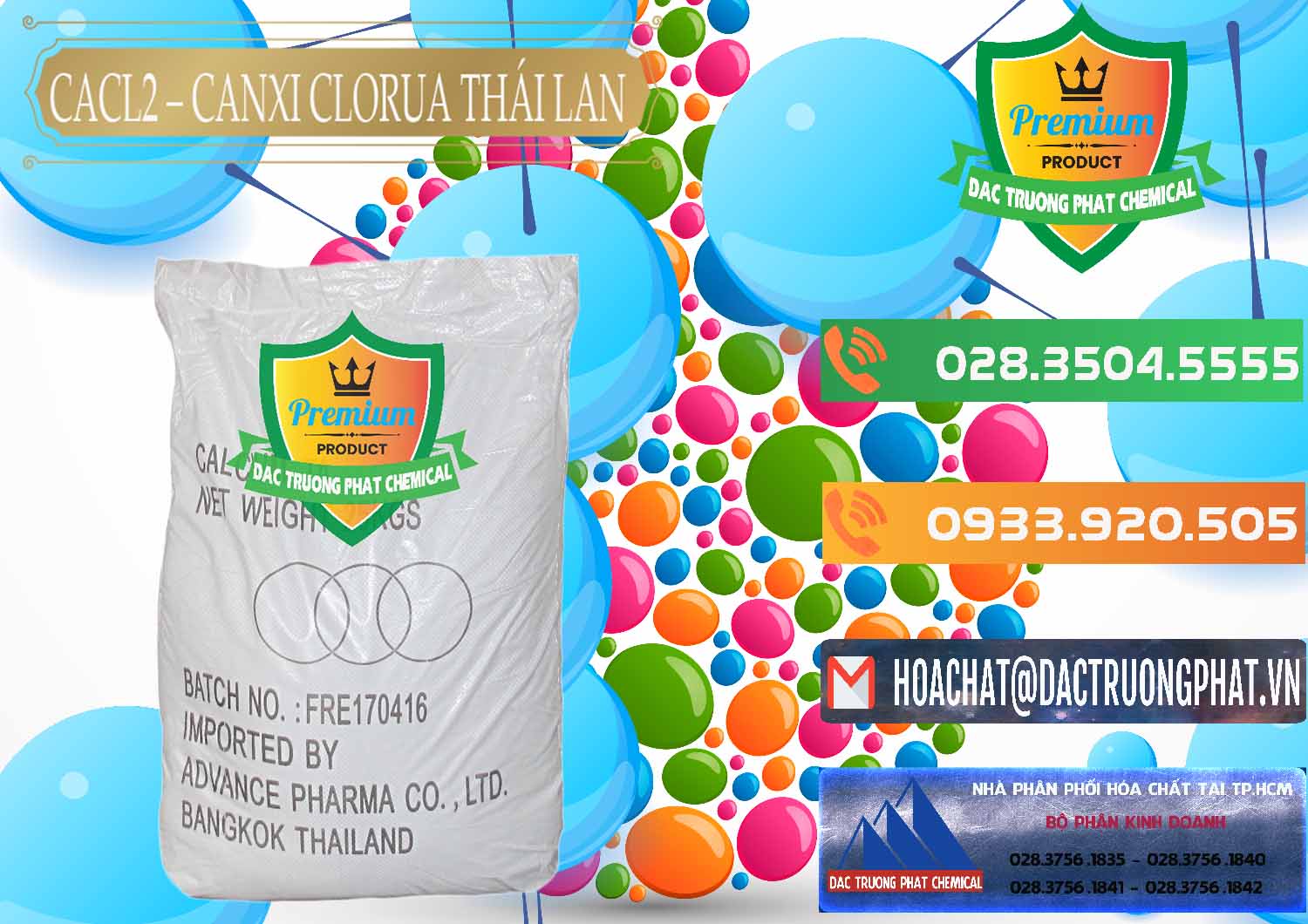 Nơi chuyên kinh doanh - bán CaCl2 – Canxi Clorua 96% Thái Lan - 0042 - Cty chuyên nhập khẩu - cung cấp hóa chất tại TP.HCM - hoachatxulynuoc.com.vn