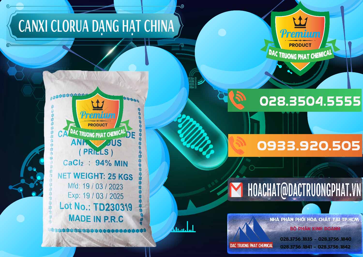 Đơn vị bán ( phân phối ) CaCl2 – Canxi Clorua 94% Dạng Hạt Trung Quốc China - 0373 - Nơi chuyên cung cấp & nhập khẩu hóa chất tại TP.HCM - hoachatxulynuoc.com.vn