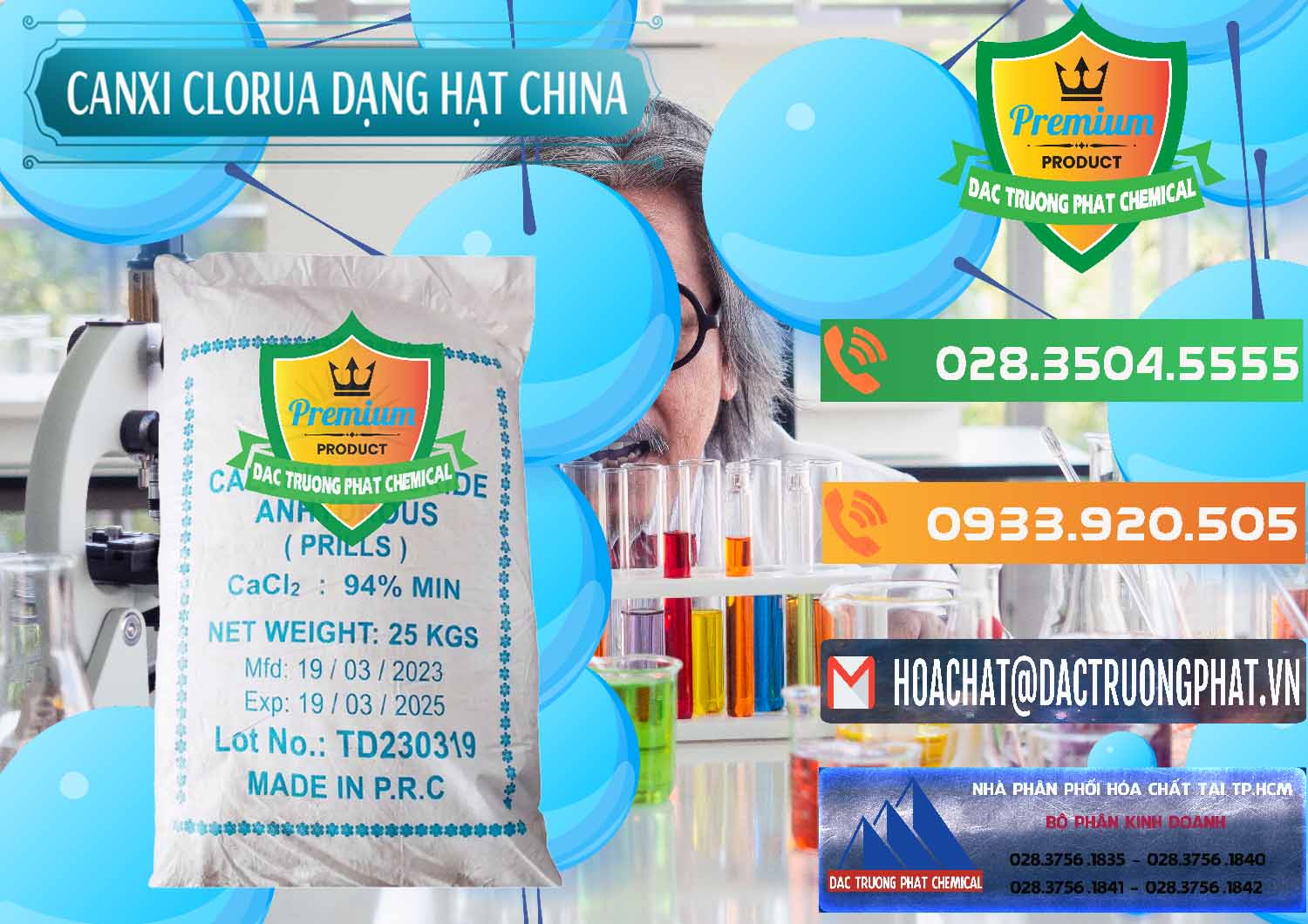 Cty bán _ cung ứng CaCl2 – Canxi Clorua 94% Dạng Hạt Trung Quốc China - 0373 - Cty cung cấp _ phân phối hóa chất tại TP.HCM - hoachatxulynuoc.com.vn