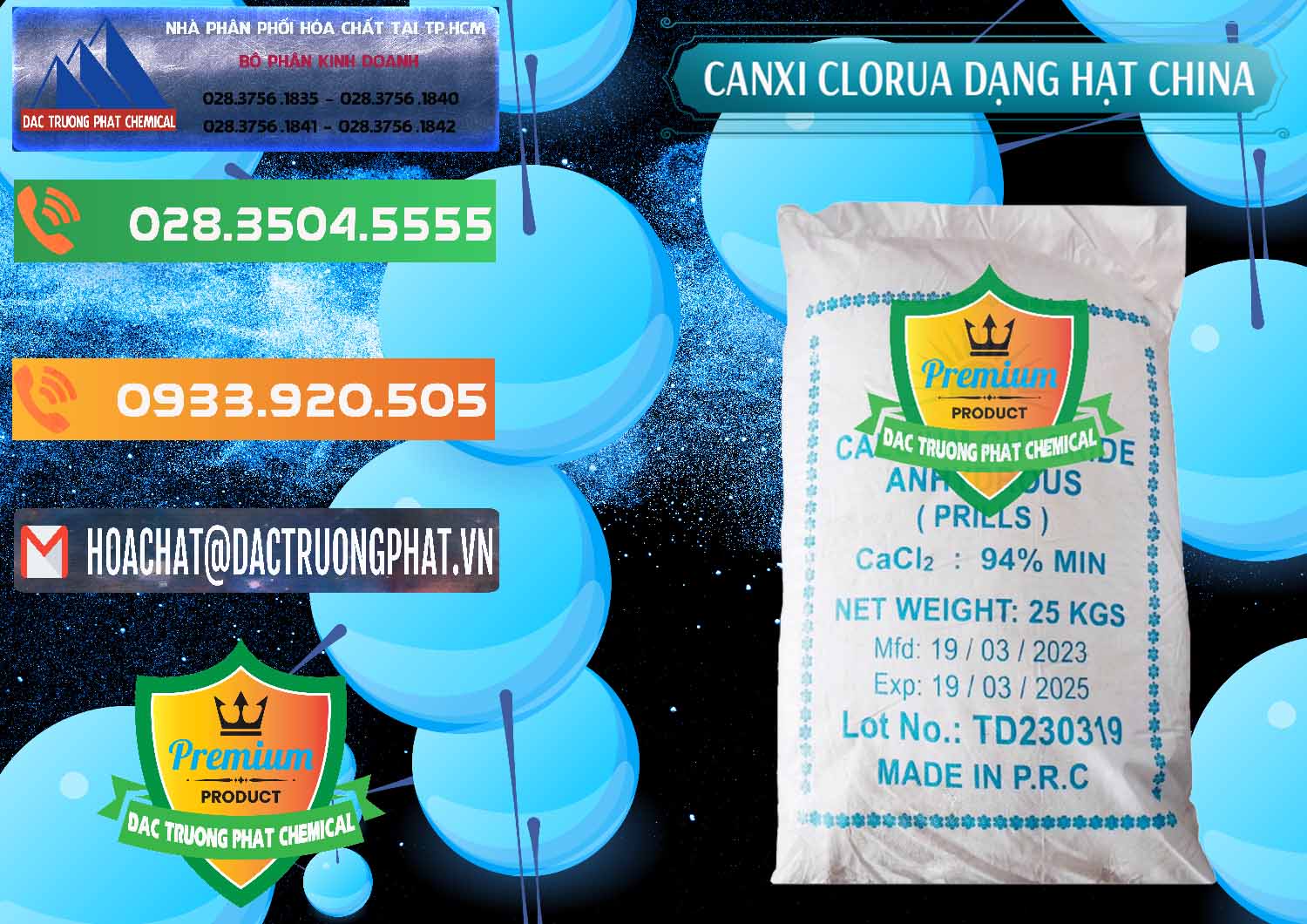 Cung cấp ( bán ) CaCl2 – Canxi Clorua 94% Dạng Hạt Trung Quốc China - 0373 - Bán & phân phối hóa chất tại TP.HCM - hoachatxulynuoc.com.vn