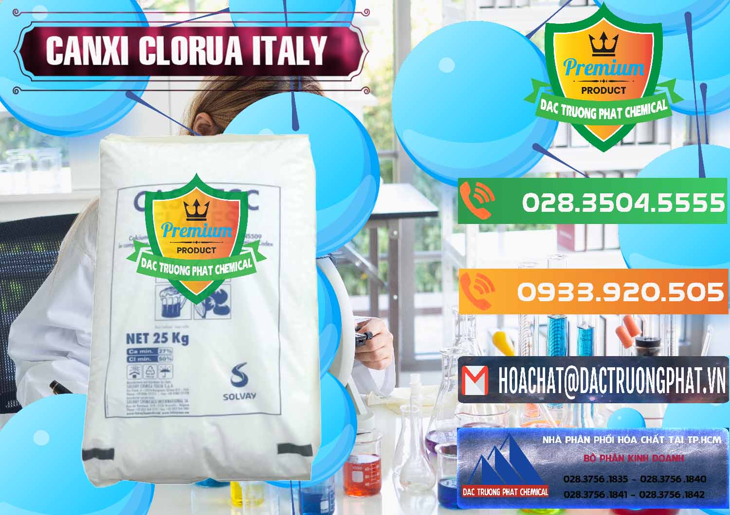 Cty bán & cung cấp CaCl2 – Canxi Clorua Food Grade Ý Italy - 0435 - Cty phân phối - cung ứng hóa chất tại TP.HCM - hoachatxulynuoc.com.vn
