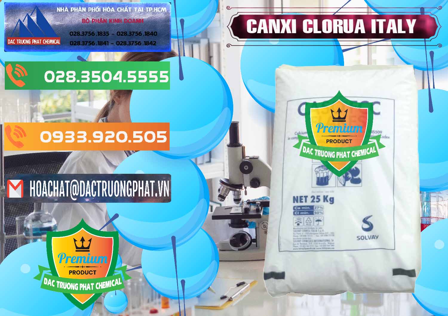 Nơi nhập khẩu & bán CaCl2 – Canxi Clorua Food Grade Ý Italy - 0435 - Đơn vị nhập khẩu & phân phối hóa chất tại TP.HCM - hoachatxulynuoc.com.vn