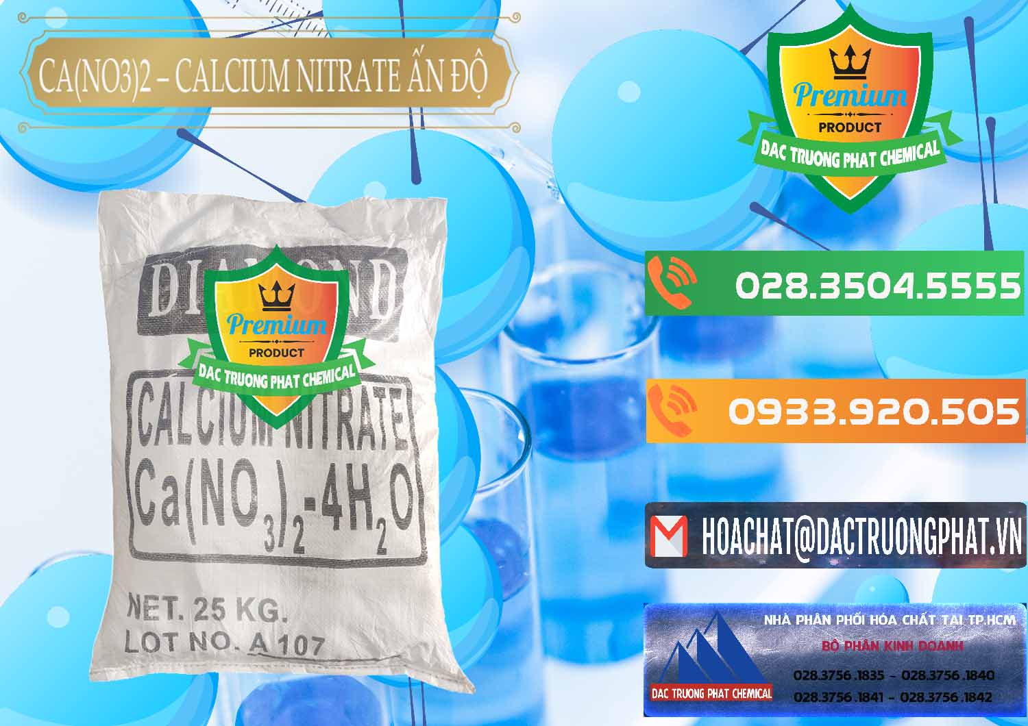 Cty bán & cung cấp CA(NO3)2 – Calcium Nitrate Ấn Độ India - 0038 - Nơi chuyên kinh doanh & cung cấp hóa chất tại TP.HCM - hoachatxulynuoc.com.vn