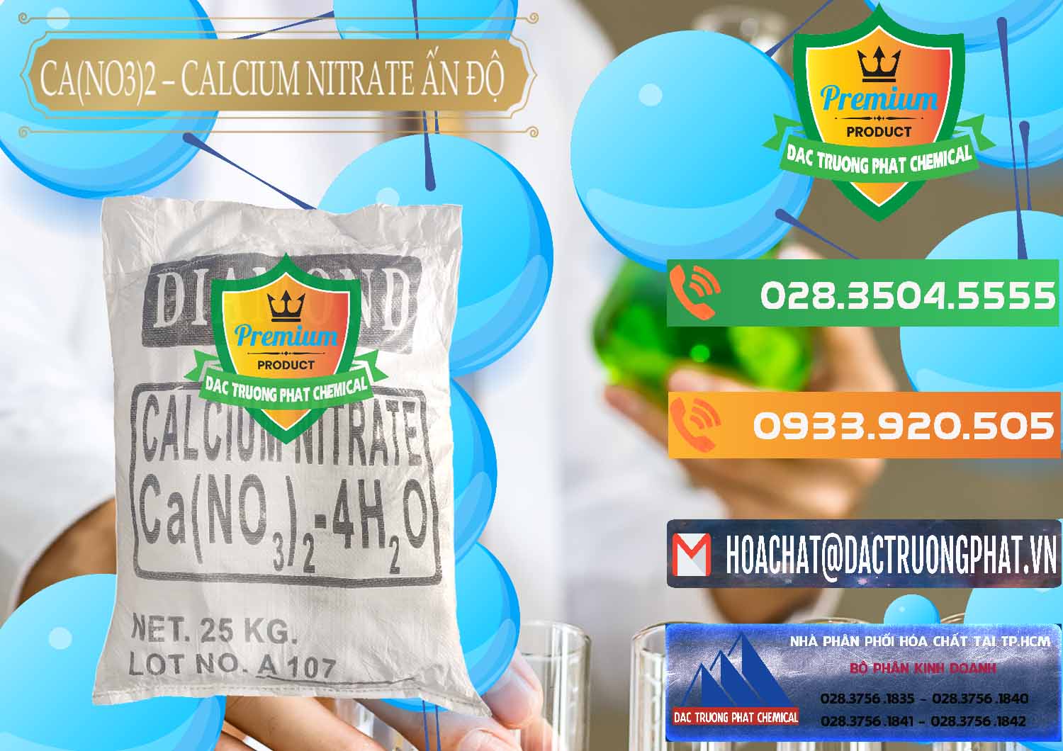 CA(NO3)2 – Calcium Nitrate Ấn Độ India Cty chuyên cung ứng - bán CA(NO3)2 – Calcium Nitrate Ấn Độ India - 0038 - Chuyên nhập khẩu ( cung cấp ) hóa chất tại TP.HCM - hoachatxulynuoc.com.vn