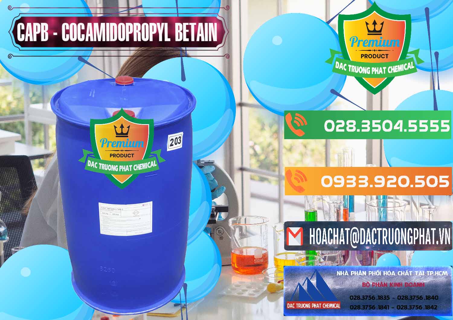 Bán _ cung ứng Cocamidopropyl Betaine - CAPB Tego Indonesia - 0327 - Công ty cung cấp - phân phối hóa chất tại TP.HCM - hoachatxulynuoc.com.vn