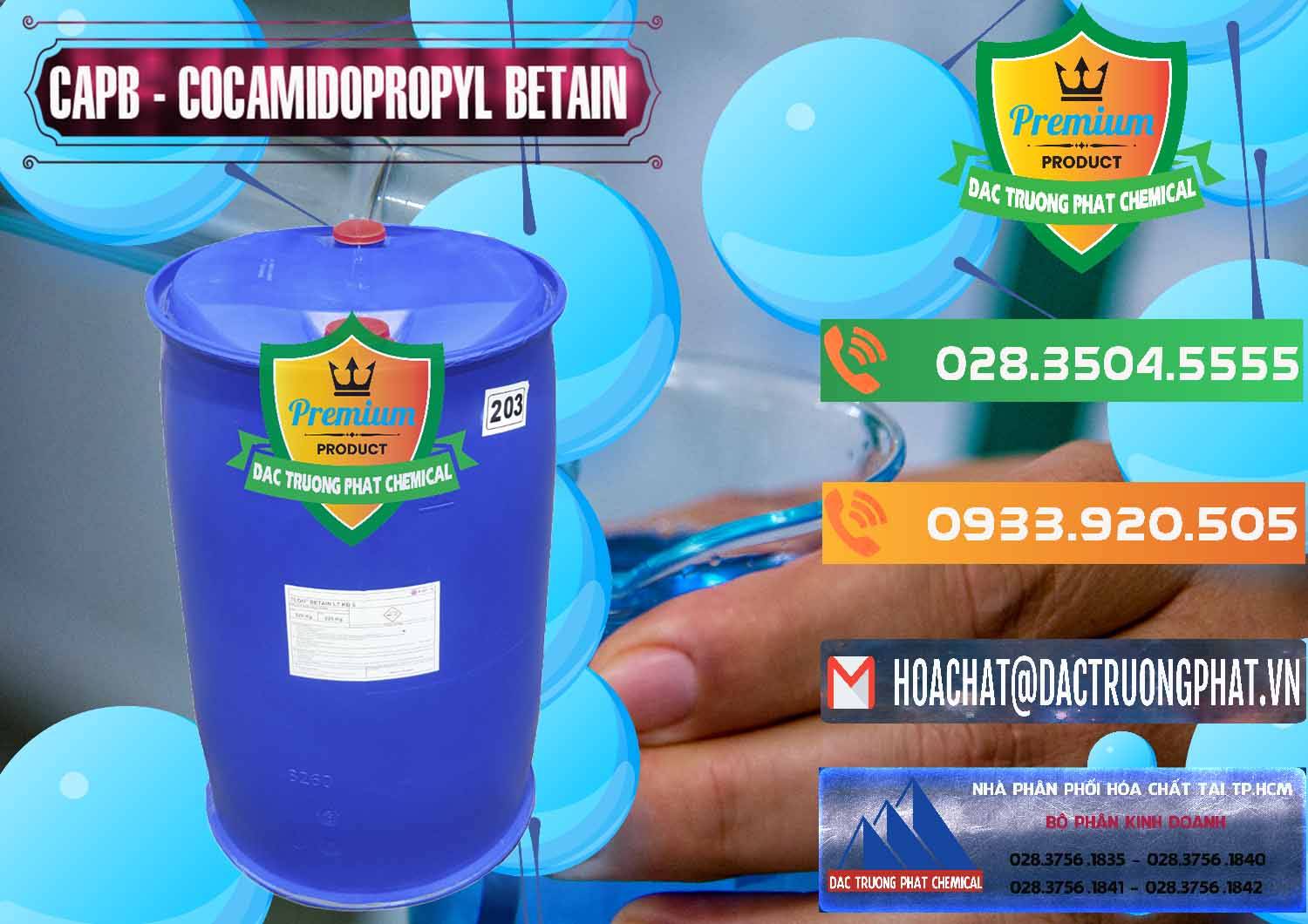 Nhà cung ứng và bán Cocamidopropyl Betaine - CAPB Tego Indonesia - 0327 - Đơn vị cung cấp ( bán ) hóa chất tại TP.HCM - hoachatxulynuoc.com.vn