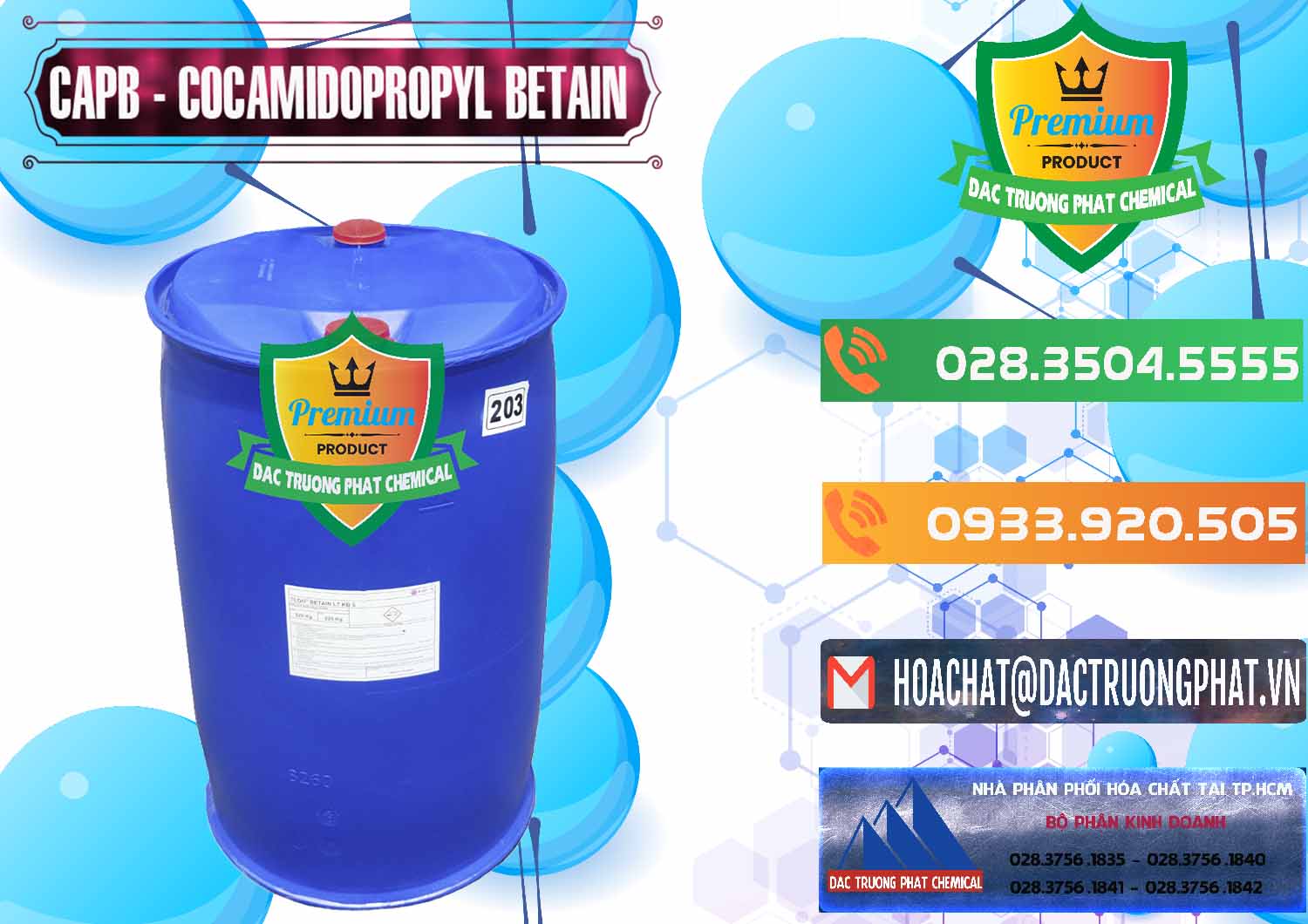 Nơi nhập khẩu và bán Cocamidopropyl Betaine - CAPB Tego Indonesia - 0327 - Nhà cung cấp ( bán ) hóa chất tại TP.HCM - hoachatxulynuoc.com.vn