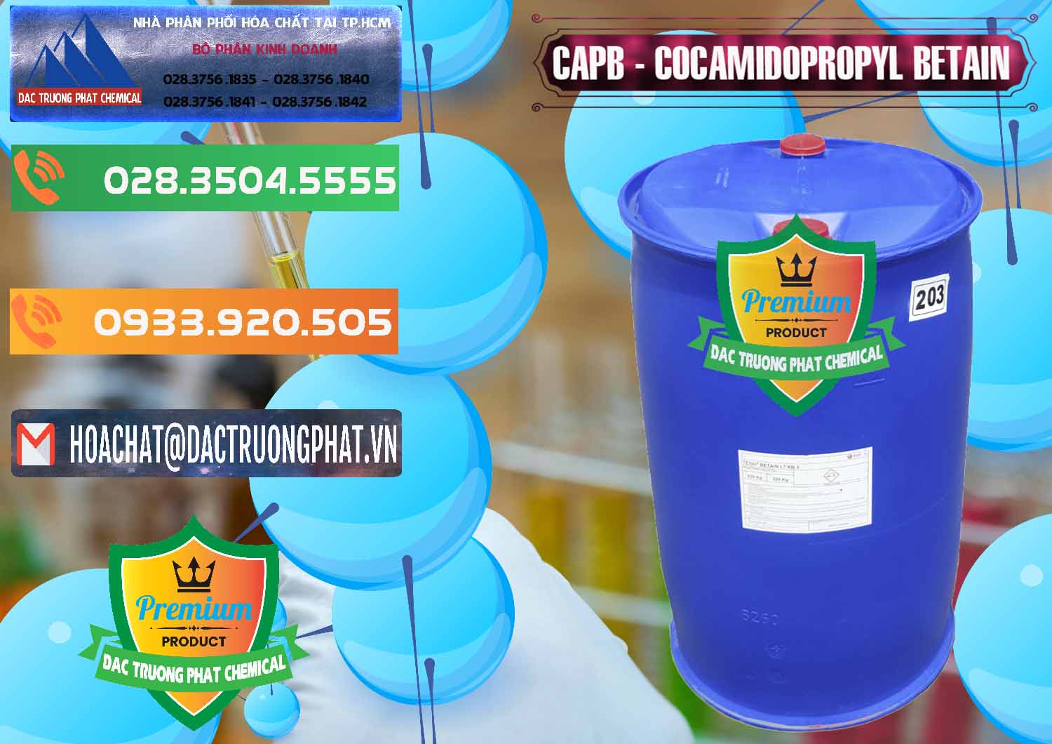 Kinh doanh ( bán ) Cocamidopropyl Betaine - CAPB Tego Indonesia - 0327 - Nơi chuyên bán ( phân phối ) hóa chất tại TP.HCM - hoachatxulynuoc.com.vn