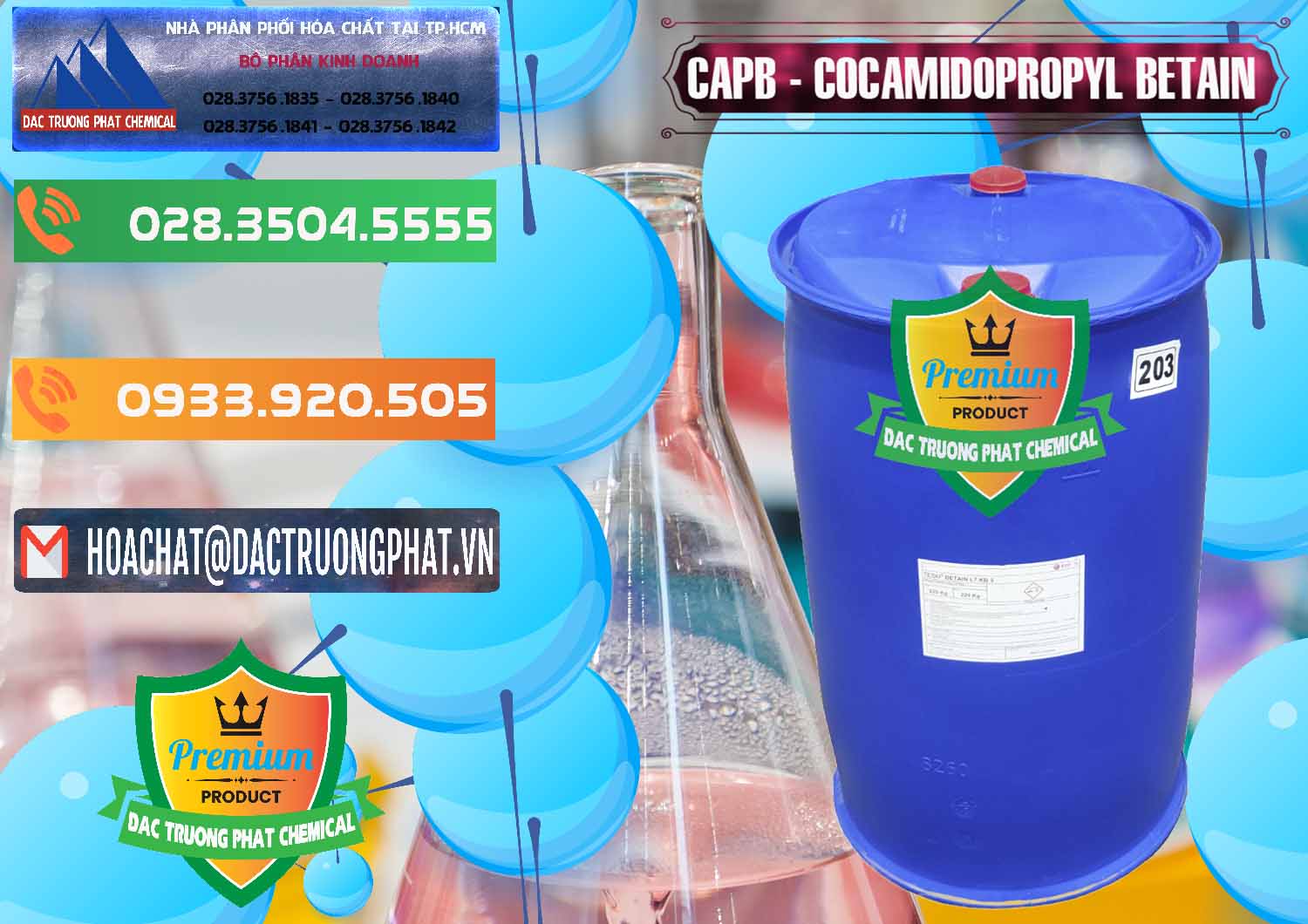 Chuyên cung ứng và bán Cocamidopropyl Betaine - CAPB Tego Indonesia - 0327 - Nhập khẩu - cung cấp hóa chất tại TP.HCM - hoachatxulynuoc.com.vn