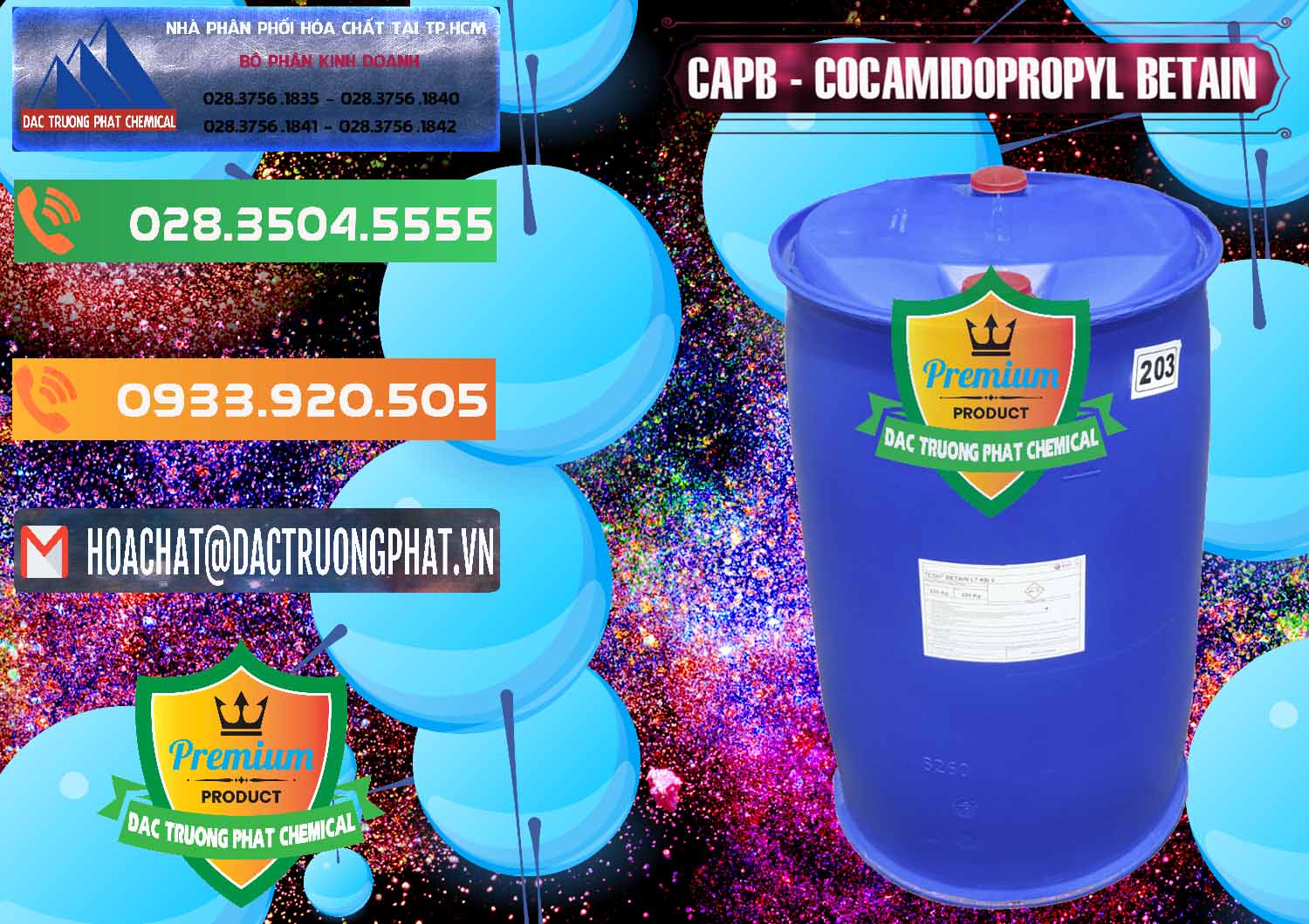Nơi chuyên bán - cung cấp Cocamidopropyl Betaine - CAPB Tego Indonesia - 0327 - Cty chuyên nhập khẩu - cung cấp hóa chất tại TP.HCM - hoachatxulynuoc.com.vn
