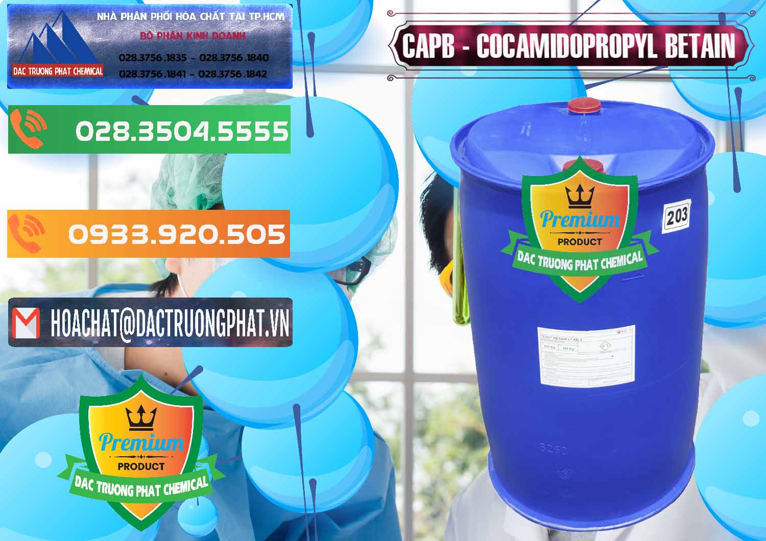 Công ty kinh doanh và bán Cocamidopropyl Betaine - CAPB Tego Indonesia - 0327 - Công ty chuyên phân phối _ nhập khẩu hóa chất tại TP.HCM - hoachatxulynuoc.com.vn