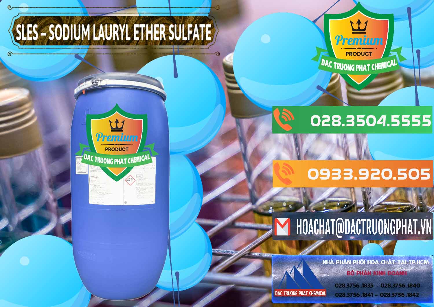 Đơn vị phân phối & bán Chất Tạo Bọt Sles - Sodium Lauryl Ether Sulphate Kao Indonesia - 0046 - Phân phối ( kinh doanh ) hóa chất tại TP.HCM - hoachatxulynuoc.com.vn