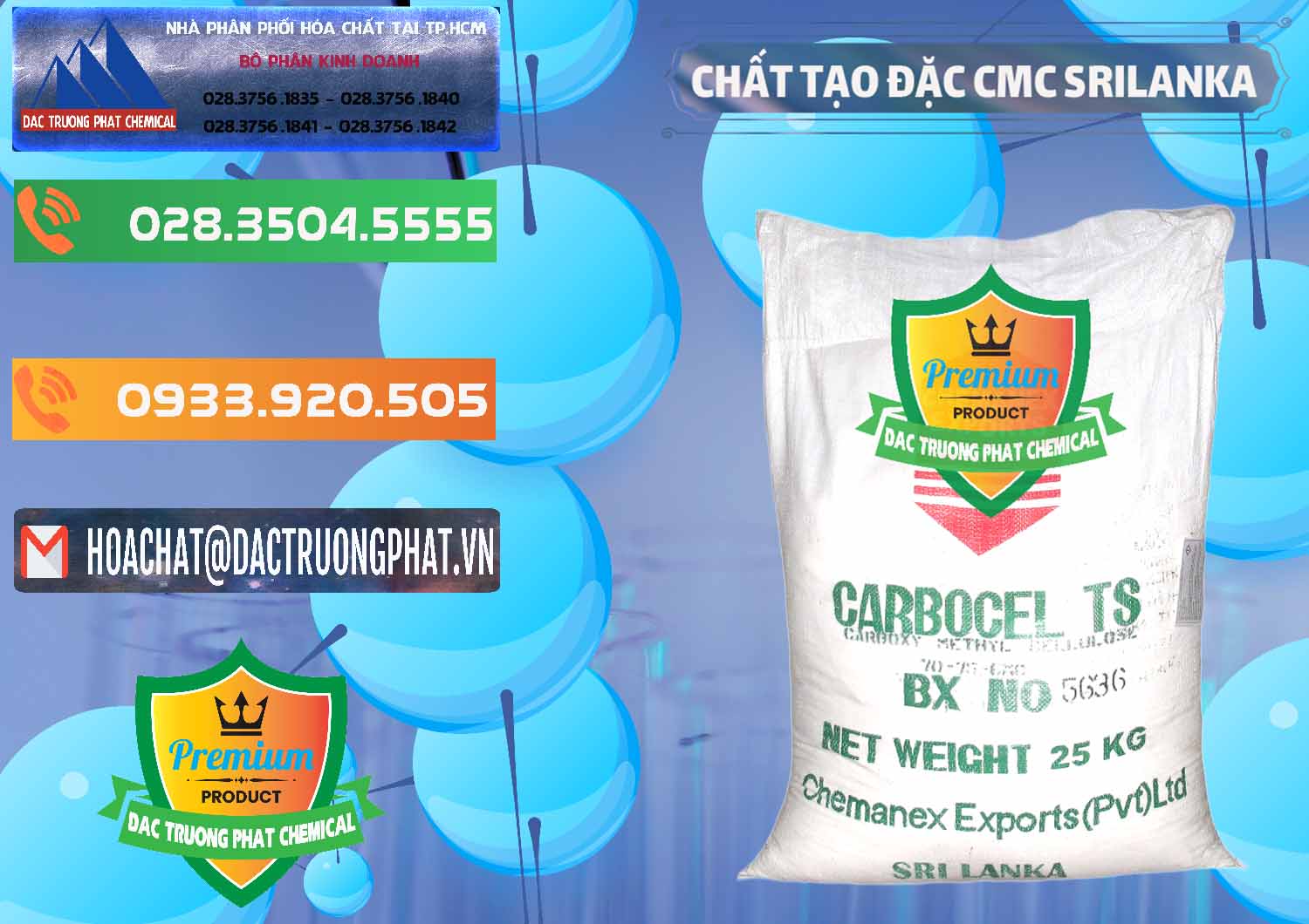 Nơi cung ứng _ bán Chất Tạo Đặc CMC - Carboxyl Methyl Cellulose Srilanka - 0045 - Đơn vị cung cấp - kinh doanh hóa chất tại TP.HCM - hoachatxulynuoc.com.vn
