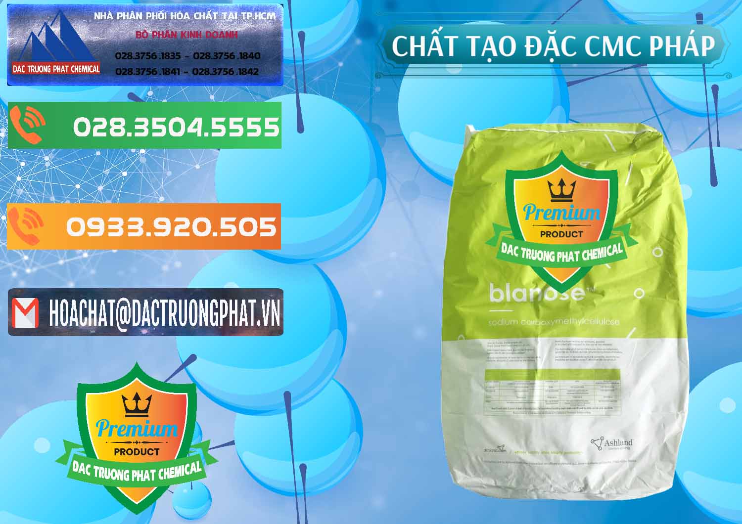 Nơi bán Chất Tạo Đặc CMC - Carboxyl Methyl Cellulose Pháp France - 0394 - Đơn vị phân phối và bán hóa chất tại TP.HCM - hoachatxulynuoc.com.vn